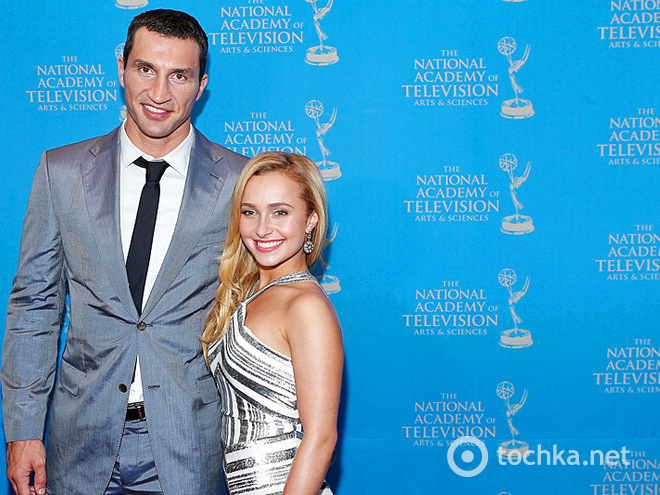 Хайден Панеттьєрі та Володимир Кличко