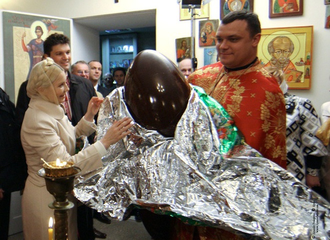 Юлія Тимошенко в церквах