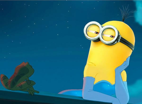 Если бы миньоны были диснеевскими принцессами