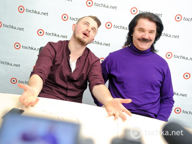 Павел Зибров и Женя Янович в гостях у tochka.net