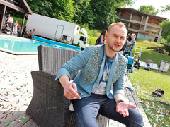 Съемки клипа Павла Табакова