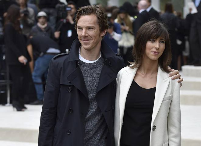 Бенедикт Камбербэтч и Софи Хантер