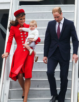 Королевская семья в туре по Новой Зеландии