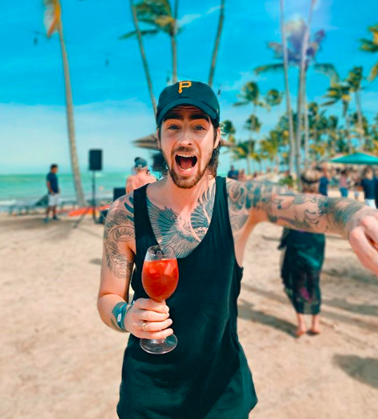 Владимир Дантес в Доминикане