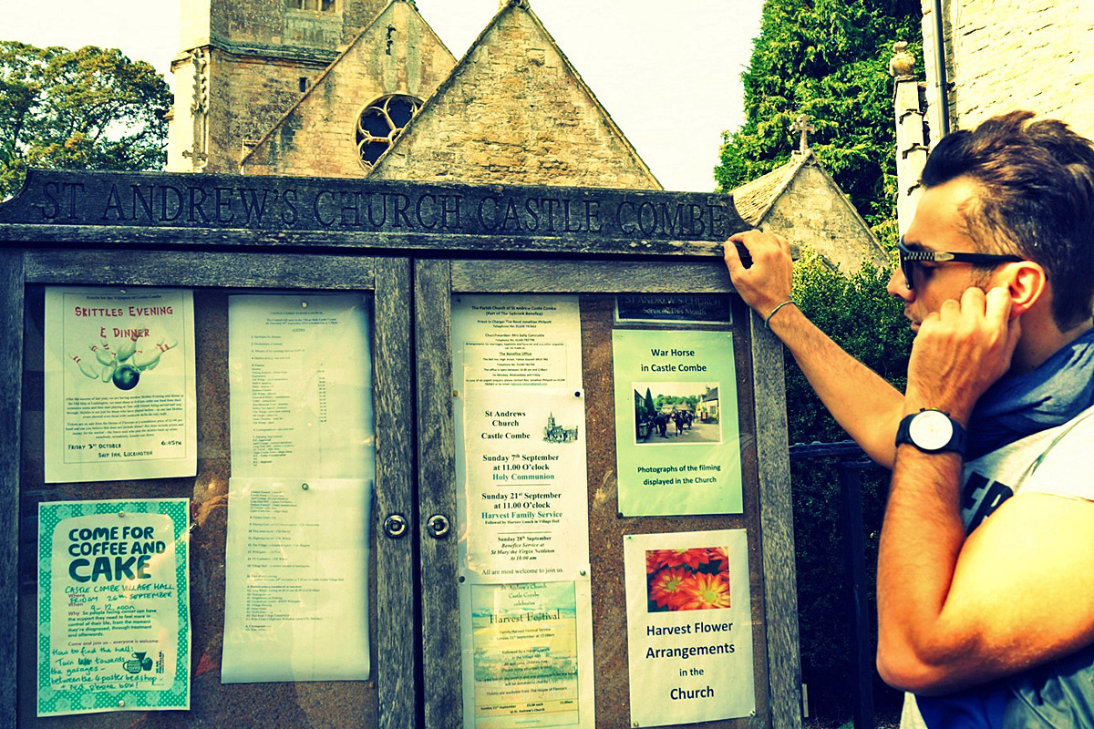 Село Castle Combe