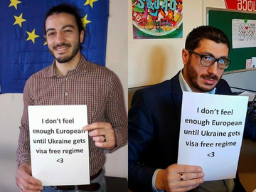 #Visa_Free_For_Ukraine: в Грузии стартовал флешмоб в поддержку безвиза для Украины