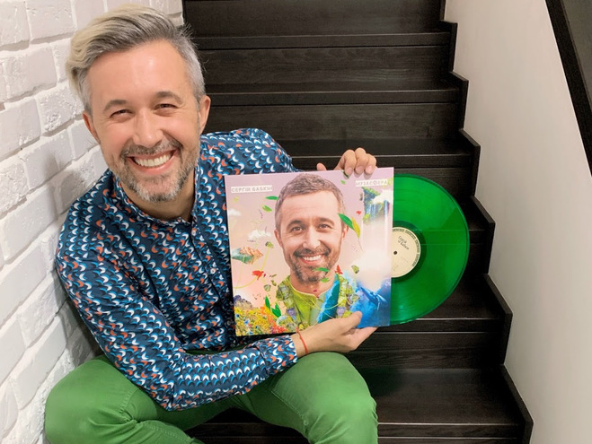 Сергій Бабкін вперше видав альбом на вінілі