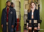 Кара Делевинь и Фаррелл Уильямс в рекламной кампании Chanel