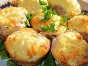 Мясные кексы Мясные кексы
