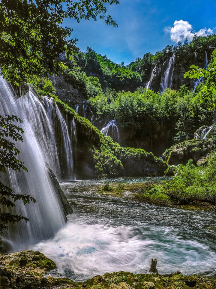 Плітвіцькі озера, Хорватія.