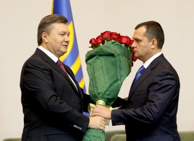 Віктор Янукович і Віталій Захарченко