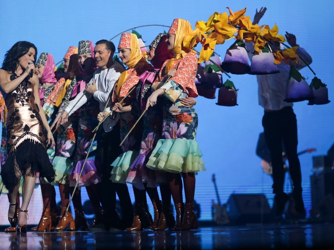 Злата Огневич показала масштабное шоу на главной сцене страны 
