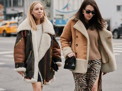 Тренд на зиму 2020: дубленка
