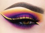 Макіяж на осінь 2017: неонові тіні