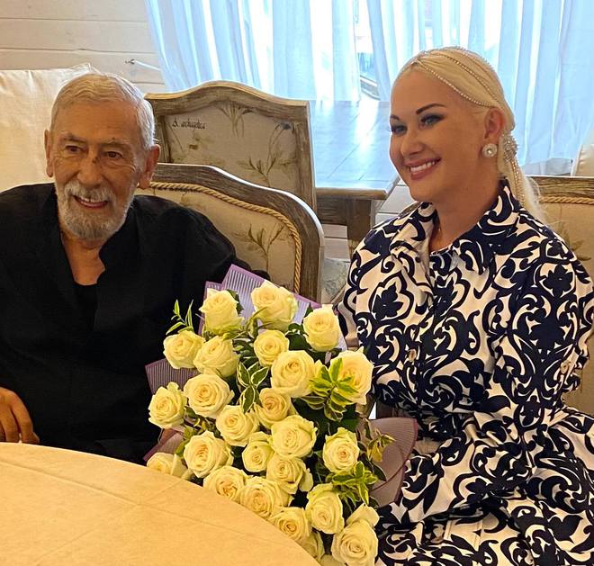 Вахтанг Кикабидзе и Катерина Бужинская