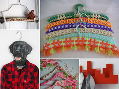 Делаем стильные вешалки