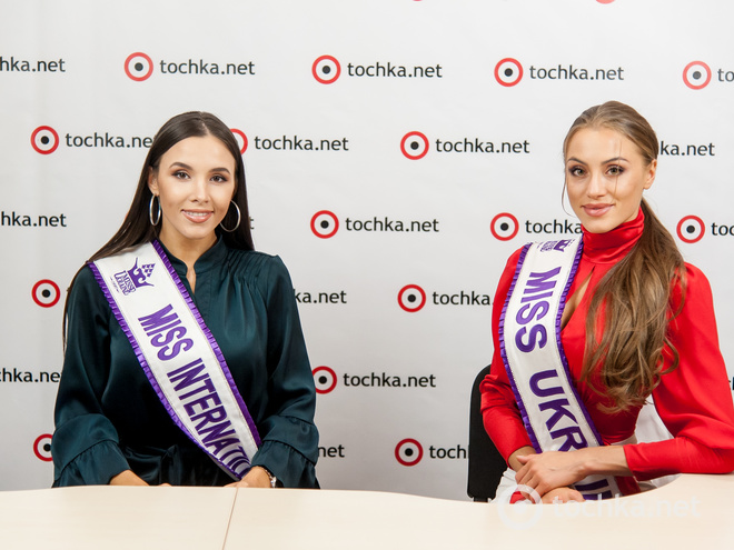 "Мисс Украина 2019" Маргарита Паша и "Мисс International 2019" Марина Киосе