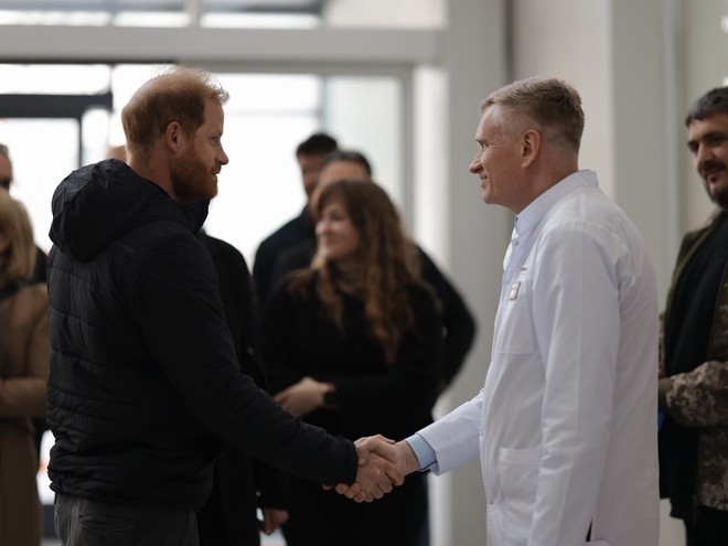 Принц Гаррі таємно відвідав Львів — перші фото