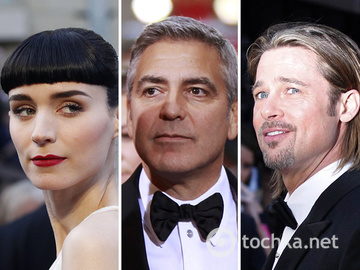 Руни Мара, Джордж Клуни, Брэд Питт