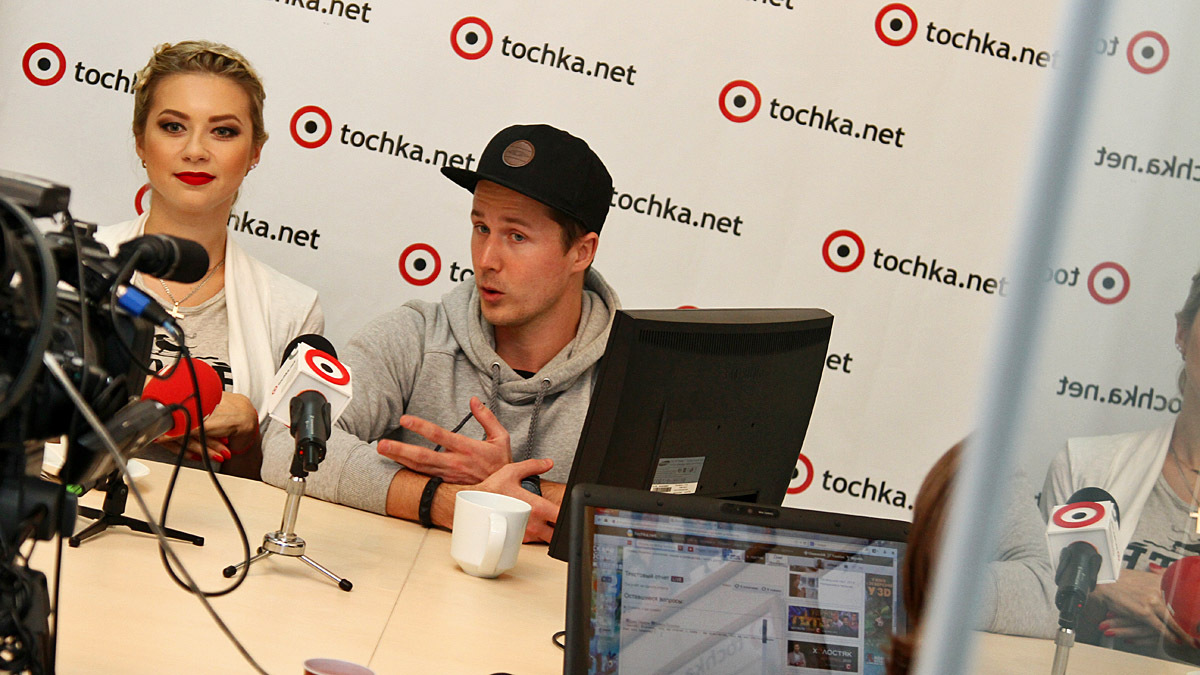 Дима Обризан и Полина Логунова