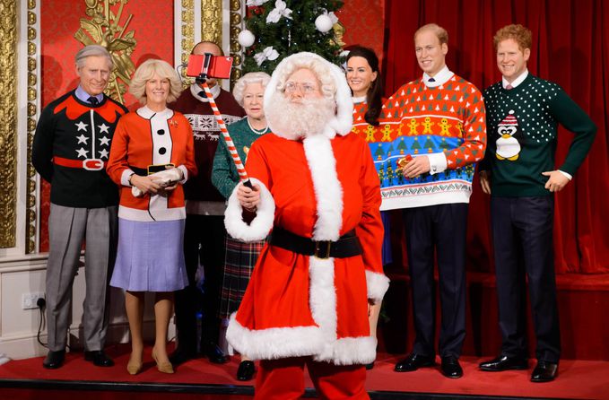 Рождественское настроение: как одели восковую копию Кейт Миддлтон в  мадам Тюссо