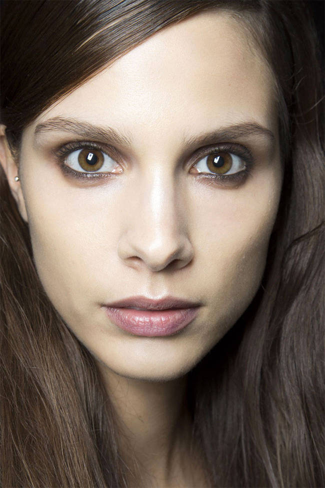 Коричневые тени