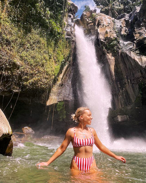 Тіна Антоненко на Балі