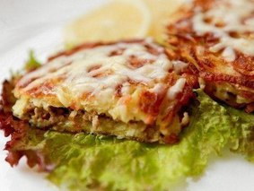 Фаршированные драники Фаршированные драники