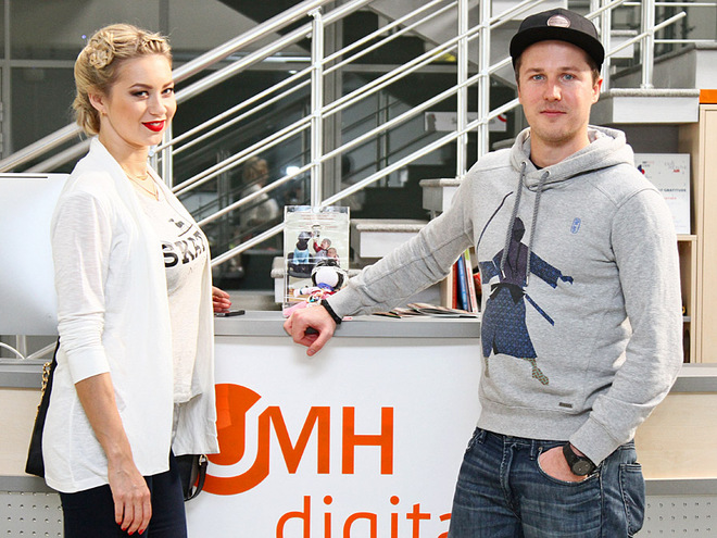 Дима Обризан и Полина Логунова