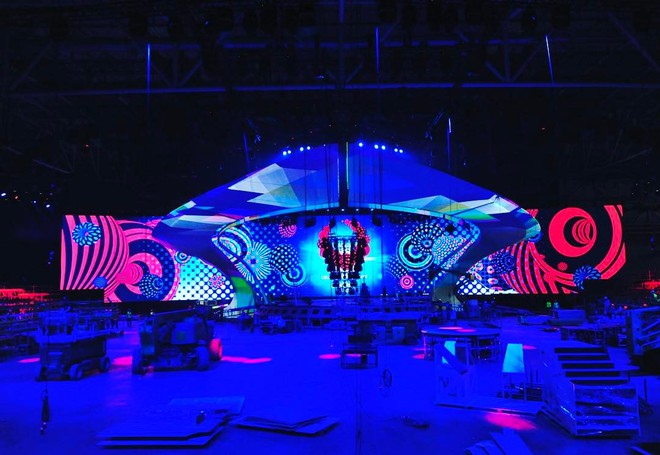сцена конкурса Евровидение 2017