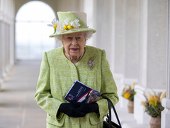 Королева Великобритании Елизавета II на праздновании столетия RAAF