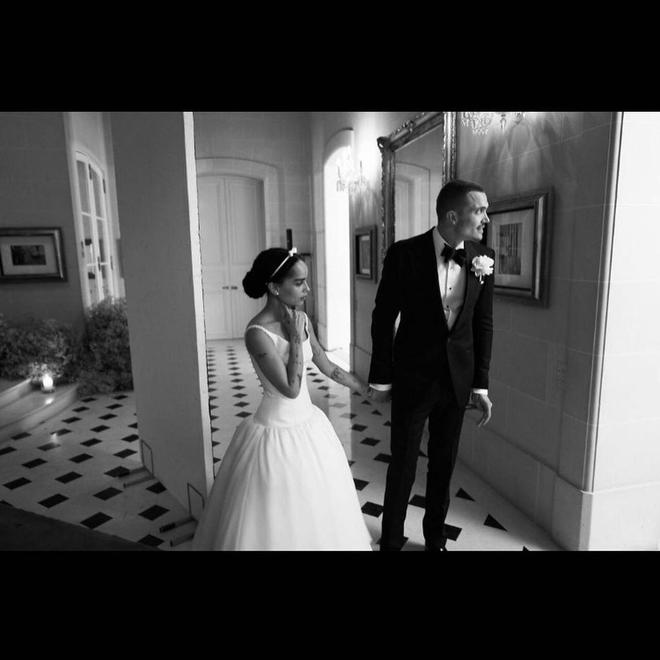 Свадьба Зои Кравиц и Карла Глусмана