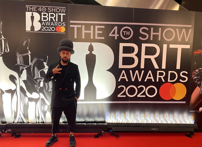 Дмитро Монатік на Brit Awards 2020