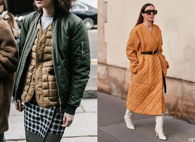 Стеганая одежда – модный тренд на зиму 2020