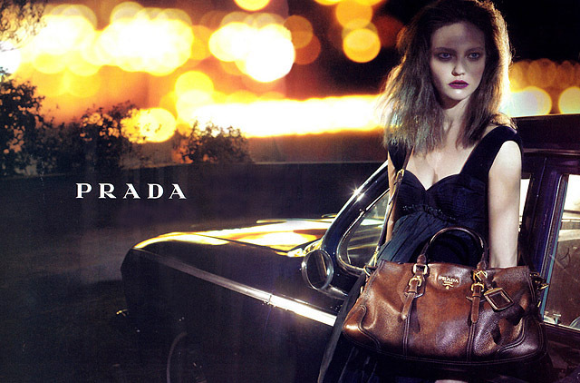 Саша Пивоварова в Prada