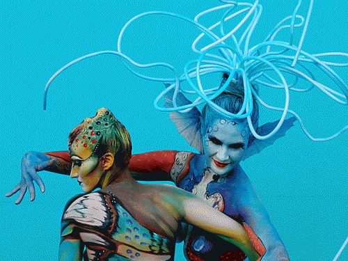 Фестиваль бодиарта в Австрии