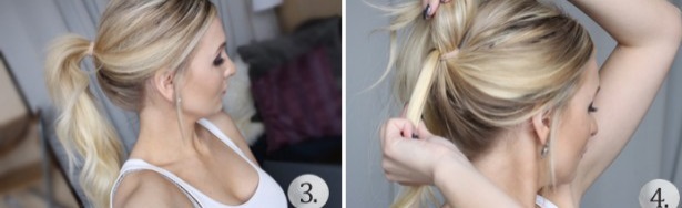 Небрежный конский хвост