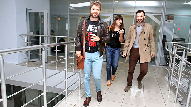 Ярослав Лодыгин,  Данила Хомутовский, Маша Соломина