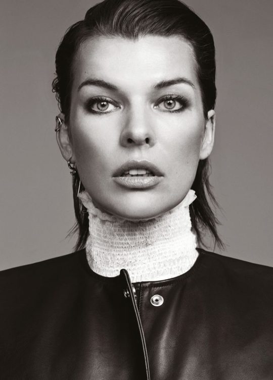 Бунтарський дух: Міла Йовович у фотосесії для Glass Magazine