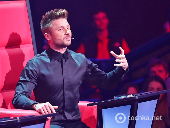 Сергей Лазарев на Голосе страны