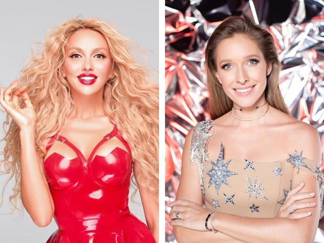 Оля Полякова та Катя Осадча