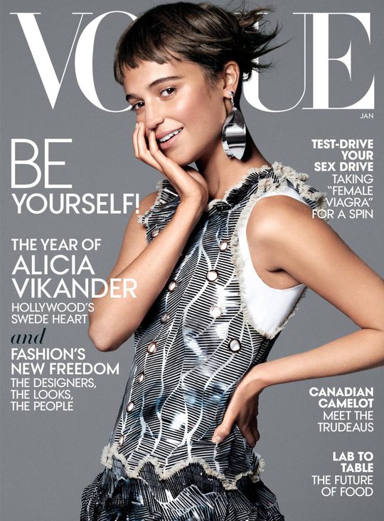 Алісія Вікандер для Vogue