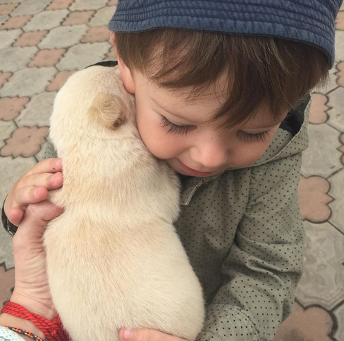 Сын Жанны Фриске и Дмитрия Шепелева