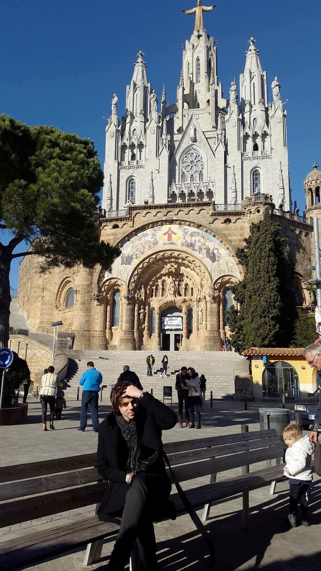 Лина Верес о первом отпуске в Барселоне