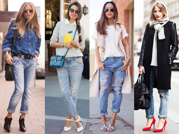 Рваные джинсы: как и с чем носить
