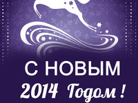 С Новым годом лошади 2014