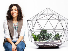 Витражные флорариумы