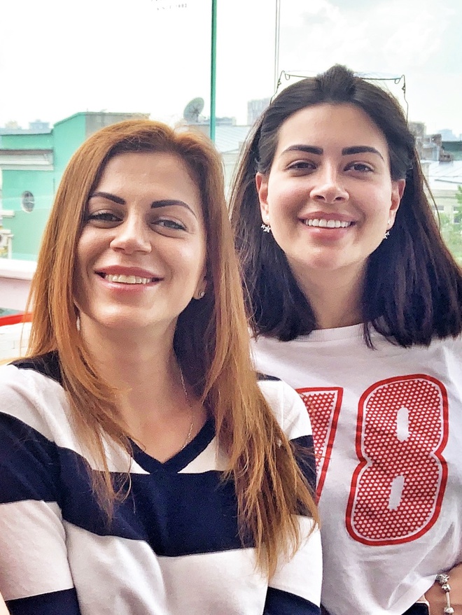 Рамина Эсхакзай и Елена Шершнева