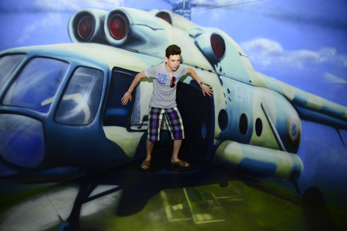 Выставка 3Д живописи