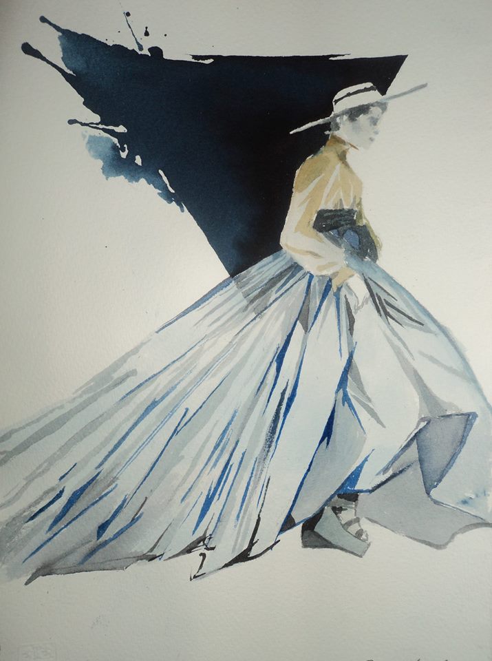 Художница Анья Кислая